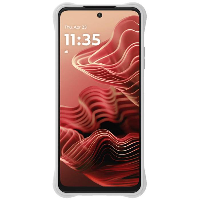 Bild 4, IMAK Motorola Moto G35 5G Skal Waterdrop Matt Vit