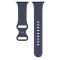 Silikon Armband Butterfly Apple Watch 41/40/38 mm (M/L) Midnight Blue