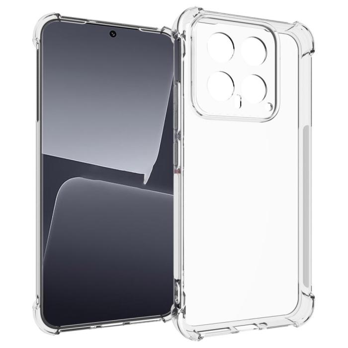 Bild 1, Xiaomi 14 Skal Shockproof TPU Transparent