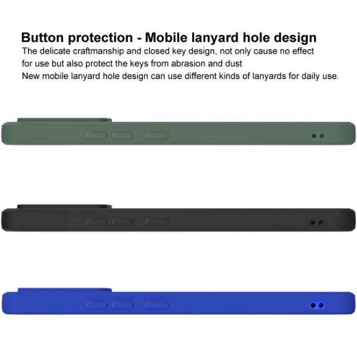 Bild 5, IMAK OnePlus 10 Pro 5G Skal Skin Touch Svart