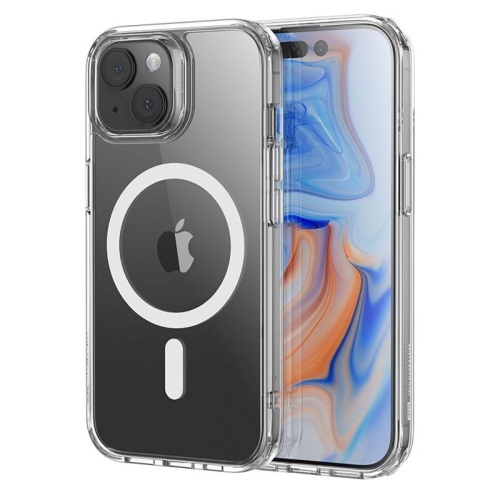Bild 6, ESR iPhone 15 Skal MagSafe CH HaloLock Transparent