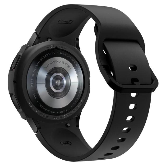 Bild 4, Spigen Galaxy Watch 4/6/7/FE 40 mm Skal Liquid Air Matt Svart
