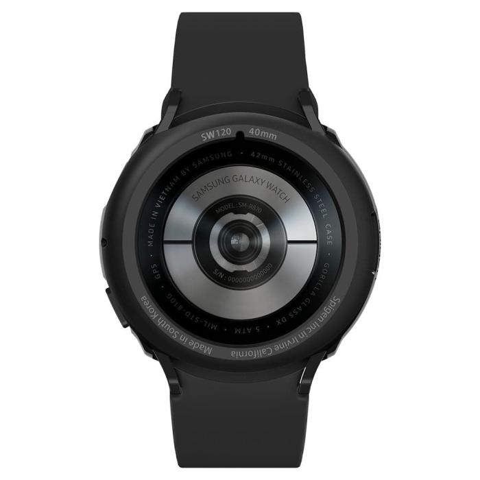 Bild 6, Spigen Galaxy Watch 4/6/7/FE 40 mm Skal Liquid Air Matt Svart