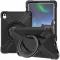 iPad 10.9 2022 Fodral 360° X-Shape Shockproof Kickstand Svart