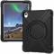 iPad 10.9 2022 Fodral 360° X-Shape Shockproof Kickstand Svart