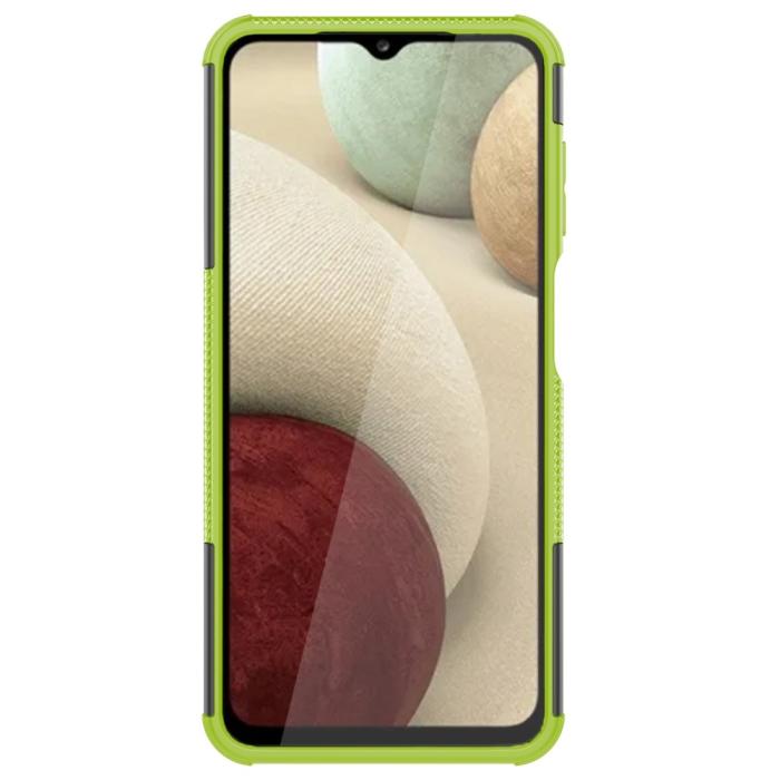 Bild 4, Samsung Galaxy A04s / A13 5G Stöttåligt Skal med Stöd Grön