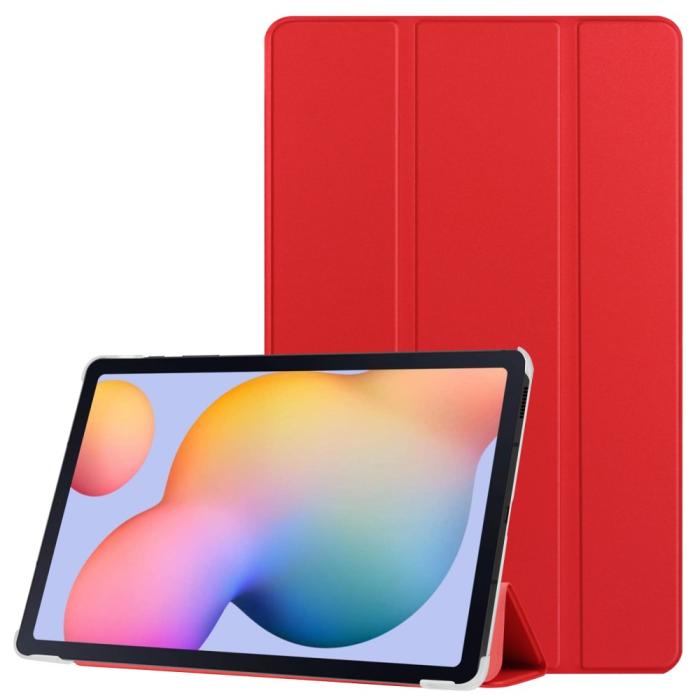 Bild 1, Samsung Galaxy Tab A7 10.4 Fodral Tri-Fold Röd