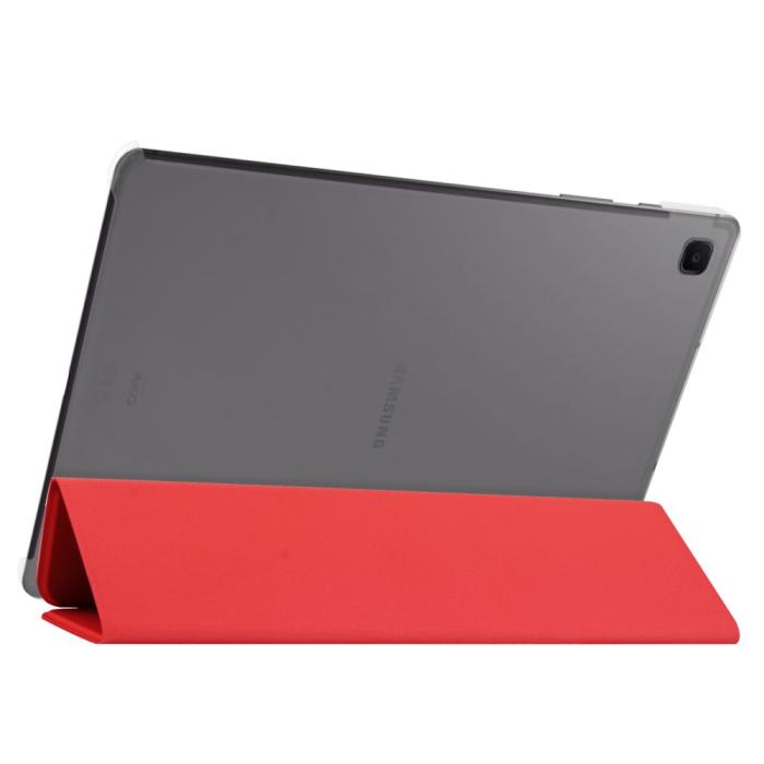 Bild 4, Samsung Galaxy Tab A7 10.4 Fodral Tri-Fold Röd