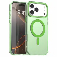 iPhone 17 Pro Skal MagSafe Hybrid Gr&ouml;n