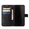 iPhone 13 Pro - Butterfly Tryck Läder Fodral - Svart