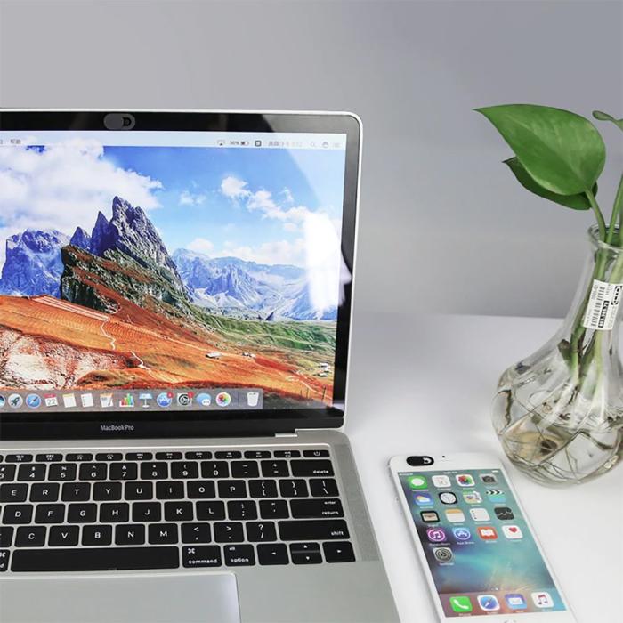 Bild 3, HOFI 3-PACK Kameraskydd För Laptop / Mobil / Surfplatta Svart