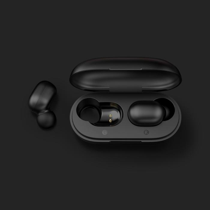 Bild 3, HAYLOU Trådlös Bluetooth 5.0 Hörlurar - Svart