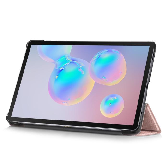 Bild 5, Samsung Galaxy Tab S6 Lite - Tri-Fold Fodral - Roséguld