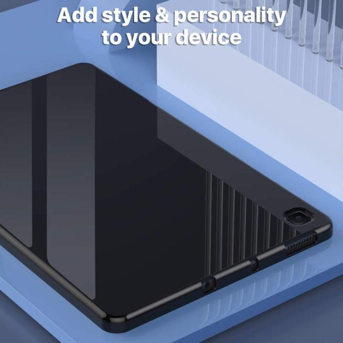 Bild 3, Samsung Galaxy Tab S6 Lite - Frostat TPU Skal - Svart