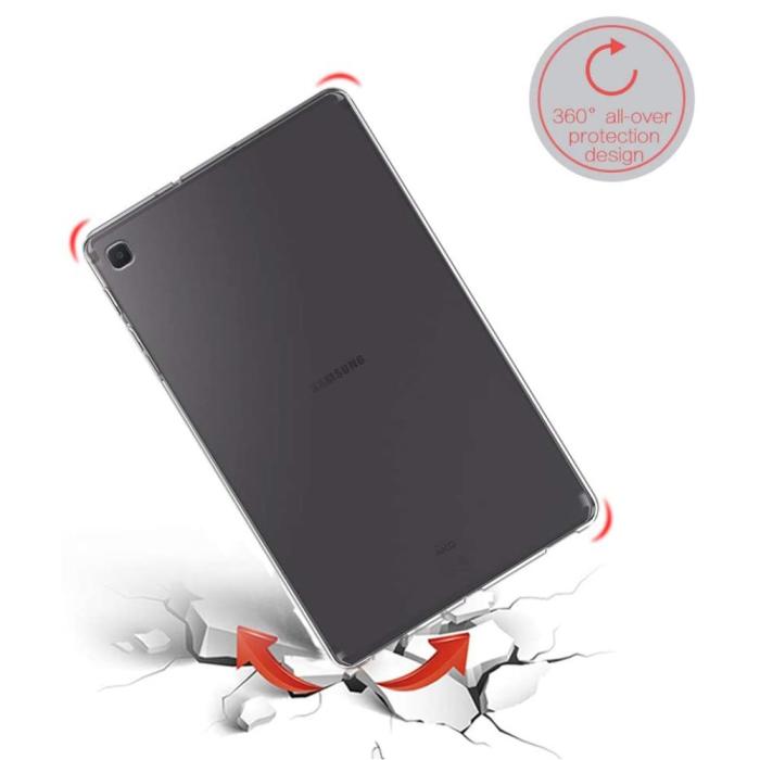 Bild 2, Samsung Galaxy Tab S6 Lite - Transparent TPU Skal