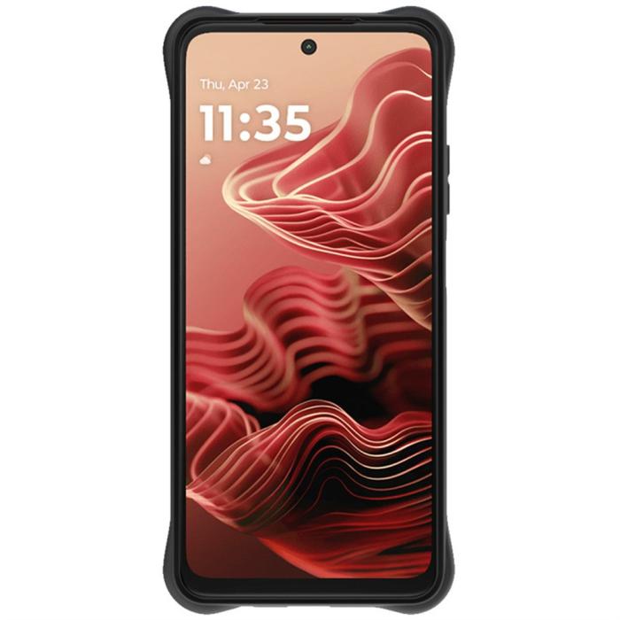 Bild 4, IMAK Motorola Moto G35 5G Skal Waterdrop Matt Svart
