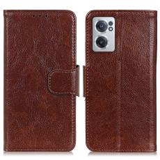 OnePlus Nord CE 2 5G Fodral Split Läder Brun