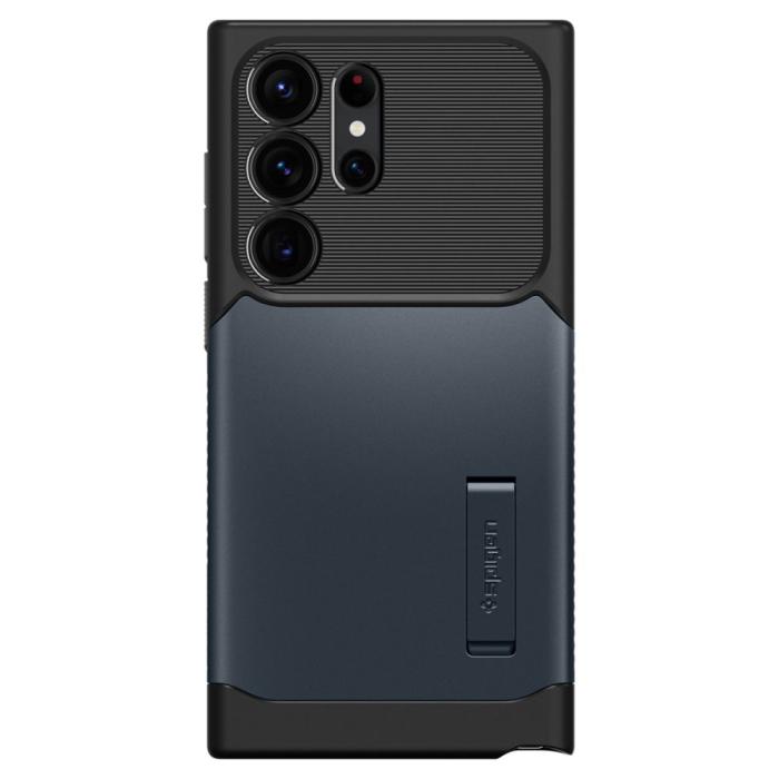 Bild 2, Spigen Galaxy S23 Ultra Skal Slim Armor Metal Slate