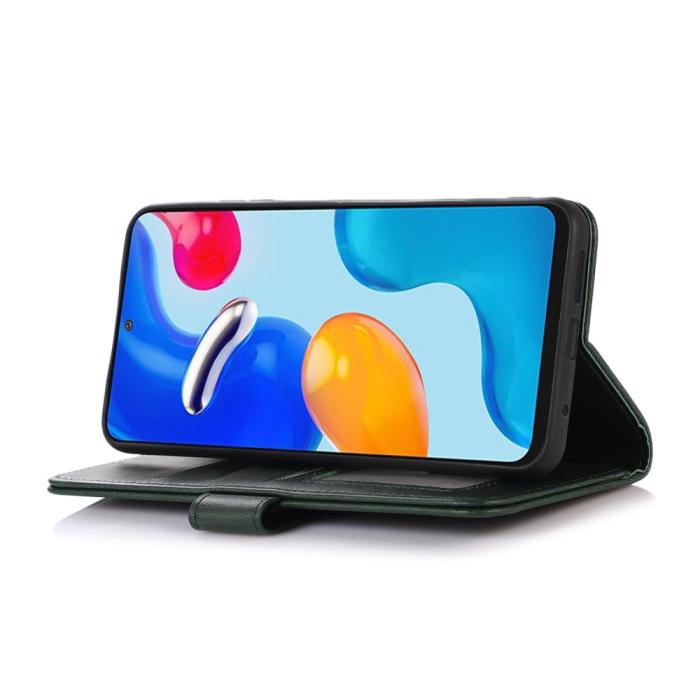 Bild 3, Samsung Galaxy A34 5G Fodral Solid Läder Grön
