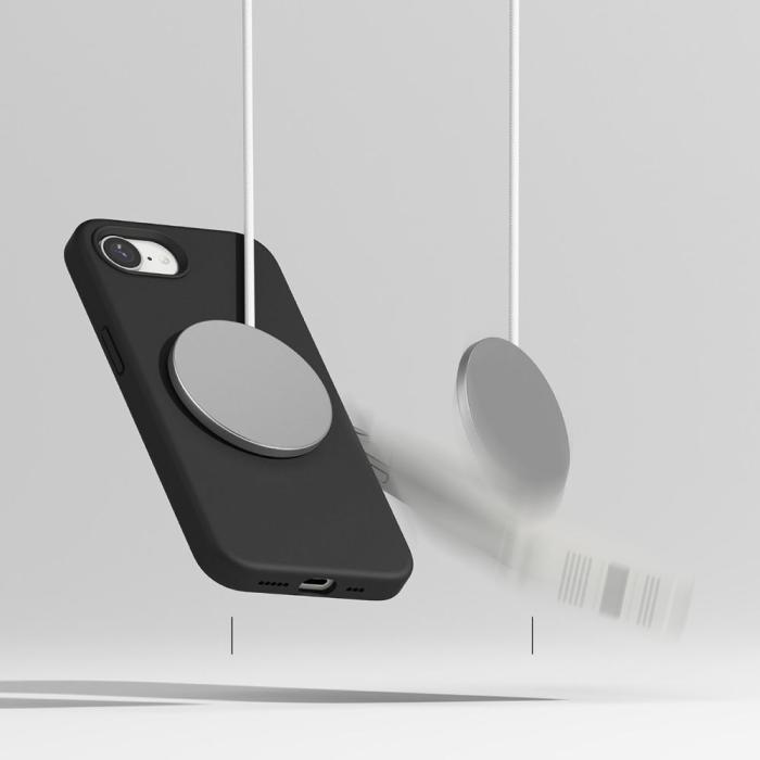 Bild 5, Ringke iPhone 17e / 16e Skal MagSafe Silikon Svart