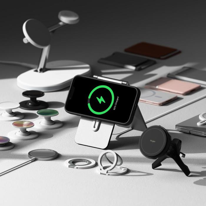 Bild 6, Ringke iPhone 17e / 16e Skal MagSafe Silikon Svart