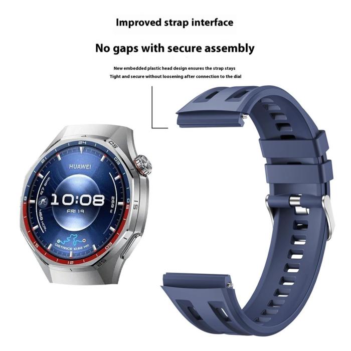 Bild 4, Huawei Watch GT 6 Pro 46 mm Armband FlexSilicone Grön