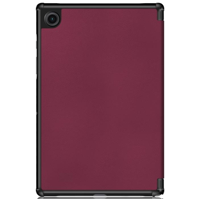 Bild 3, Samsung Galaxy Tab A8 10.5 (2021) Fodral Premium Tri-Fold Vinröd