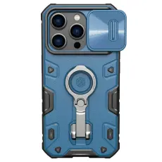NILLKIN iPhone 14 Pro Skal CamShield Armor Pro Bl&aring;