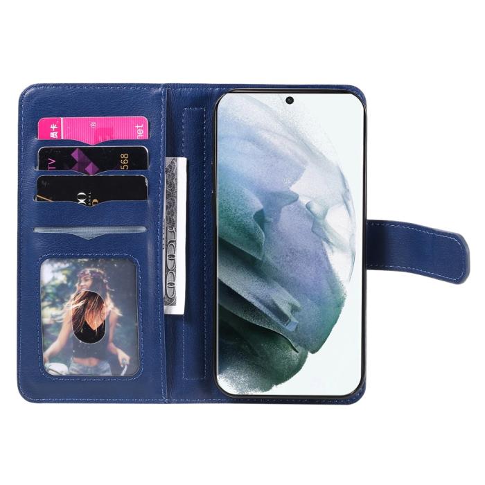 Bild 5, Samsung Galaxy S22 Ultra Fodral 10-korts Flerfack Mörk Blå