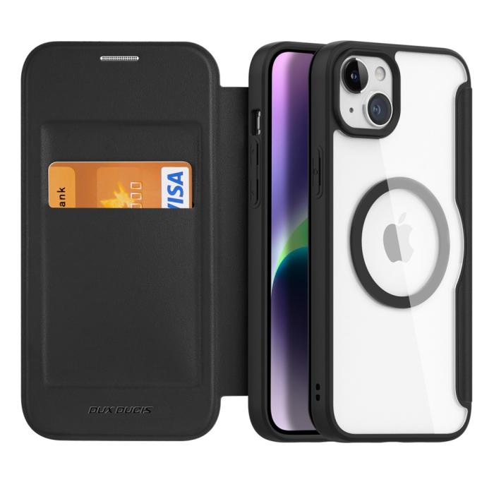 Bild 2, DUX DUCIS iPhone 15 Plus Fodral MagSafe Skin X Pro Svart
