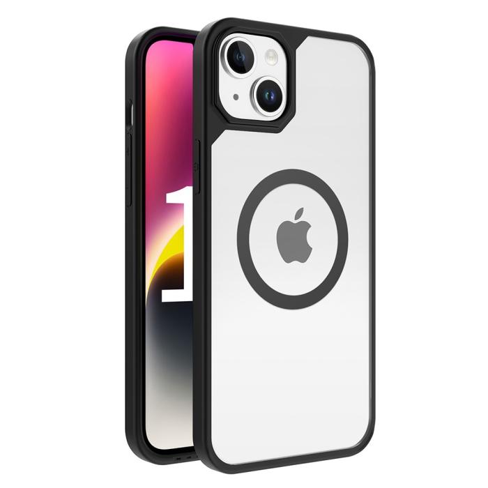 Bild 1, LEEU DESIGN iPhone 15 Plus Skal MagSafe Hybrid Svart