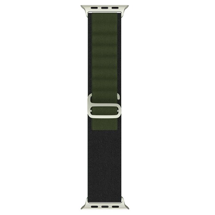 Bild 3, Apple Watch 38/40/41 mm Armband Alpine Pro Loop Svart/Grön