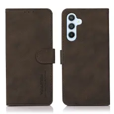 KHAZNEH Samsung Galaxy S26 Fodral L&auml;der Brun