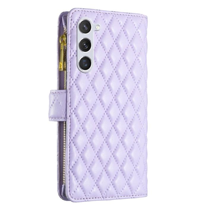 Bild 6, Samsung Galaxy S24 Fodral Diamond Multifunktionell Lila