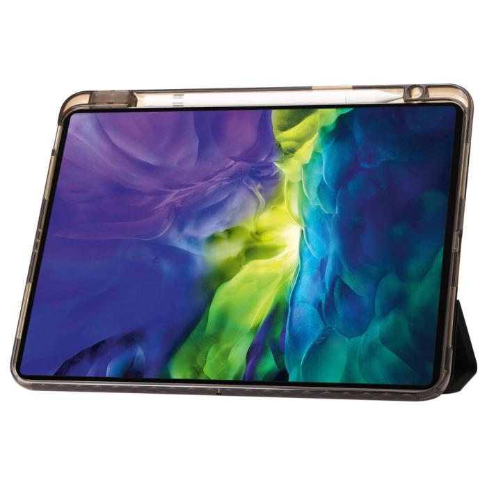 Bild 2, iPad Pro 11 2025/2024 Fodral Tri-Fold Pennhållare Hybrid Svart