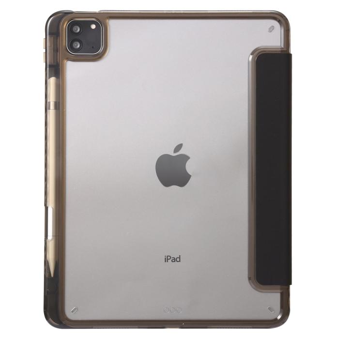 Bild 4, iPad Pro 11 2025/2024 Fodral Tri-Fold Pennhållare Hybrid Svart