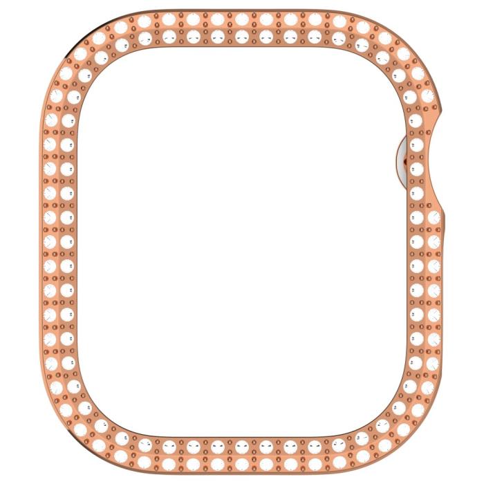 Bild 4, Apple Watch 10 46 mm Skal Rhinestone Roséguld