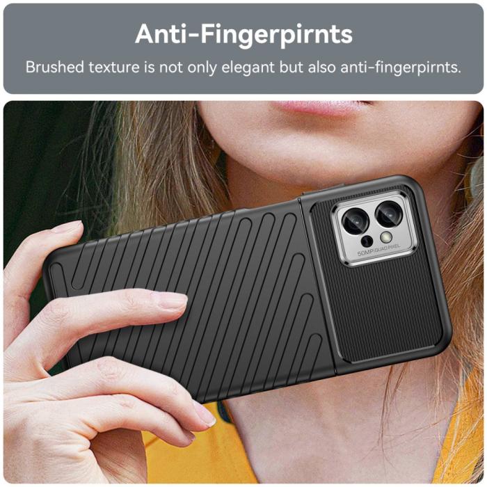 Bild 5, Motorola Moto G32 Skal Twill Textur Svart
