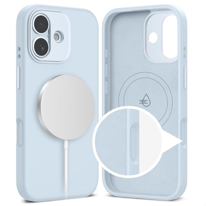Bild 2, Tech-Protect iPhone 17 Skal MagSafe Uniq Mist Blue