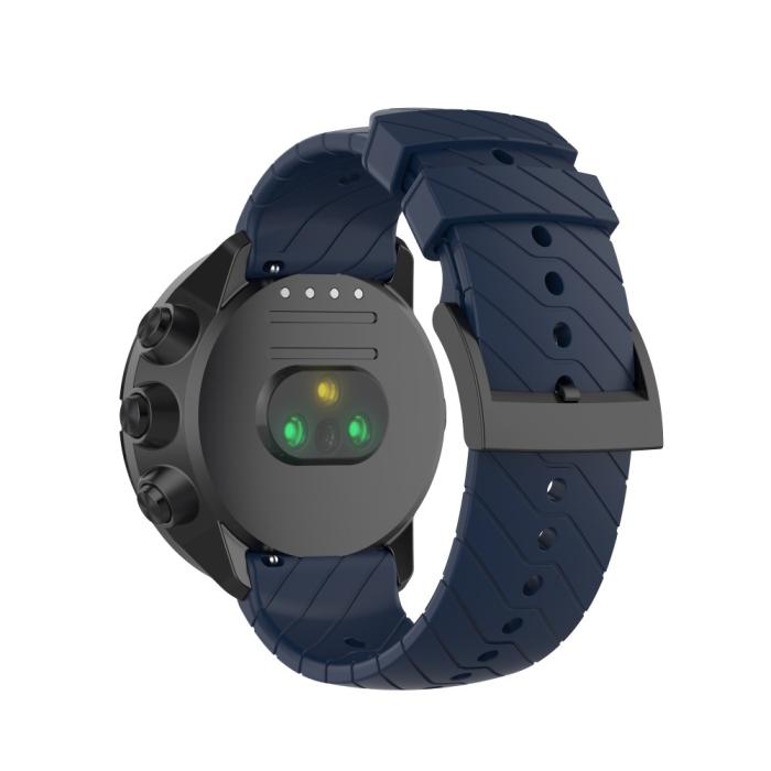 Bild 2, Silikon Armband (24mm) Mörk Blå