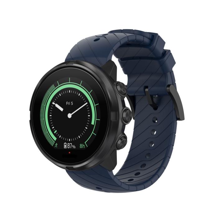 Bild 5, Silikon Armband (24mm) Mörk Blå