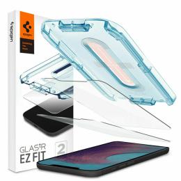 iPhone 12 Pro Max - Spigen 2-pack GLAS.tR "Ez Fit" Skärmskydd