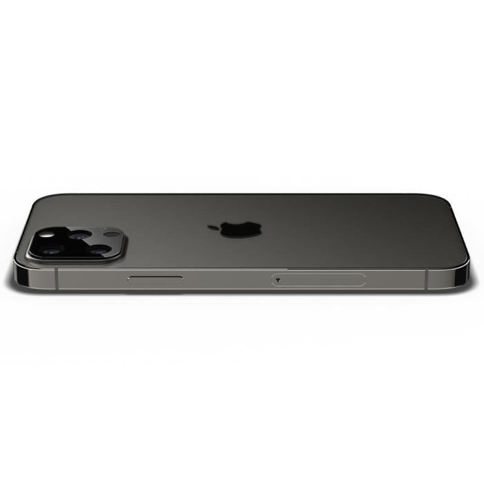 Bild 4, iPhone 12 Pro - Spigen 2-PACK Optik GLAS.TR Linsskydd