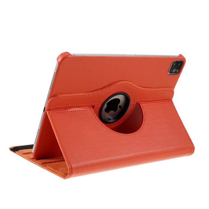 Bild 3, iPad Air 2025-2020 / Pro 11 Fodral 360° Rotation Orange