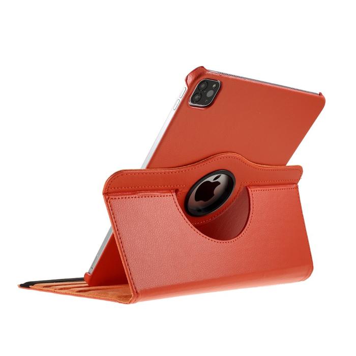 Bild 4, iPad Air 2025-2020 / Pro 11 Fodral 360° Rotation Orange