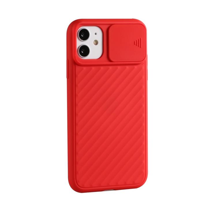 Bild 2, iPhone 12 Pro Max - CamShield Skal - Röd