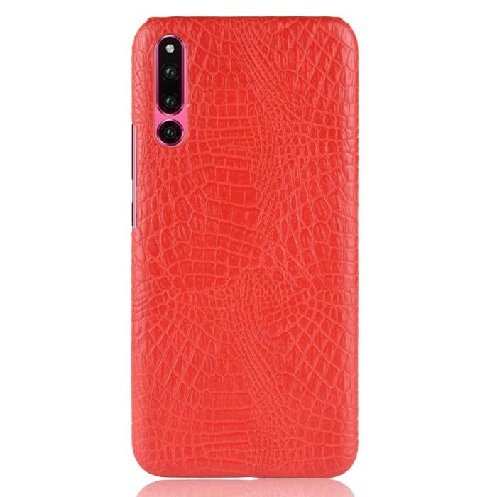 Bild 4, Huawei P30 - Krokodil Mönster Skal - Röd