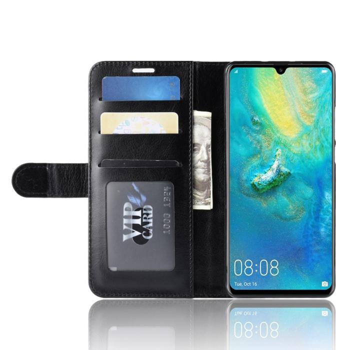 Bild 5, Huawei P30 Pro - Plånboksfodral - Svart