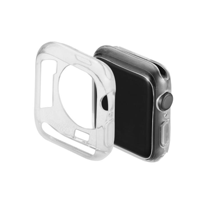 Bild 1, Silikonskal Apple Watch 42/44 mm Transparent