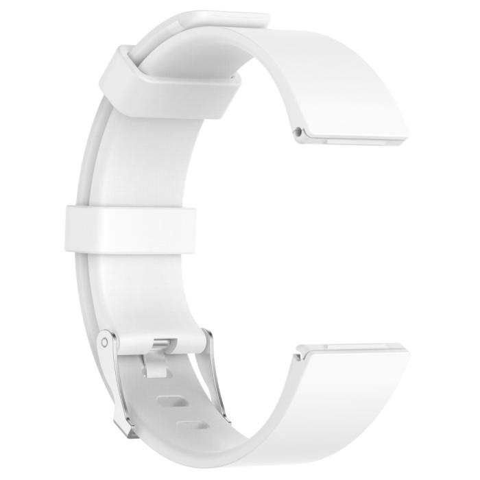 Bild 4, Silikon Armband Fitbit Versa/Versa 2 - Vit
